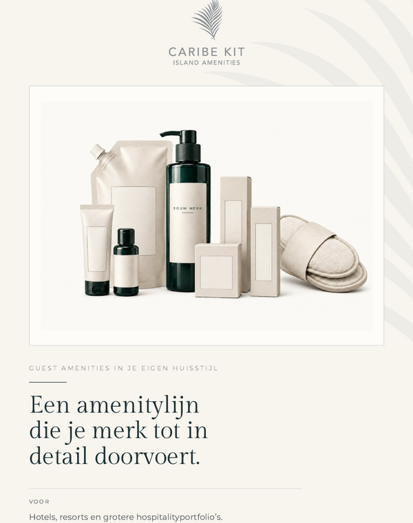 Guest amenities designed around your brand