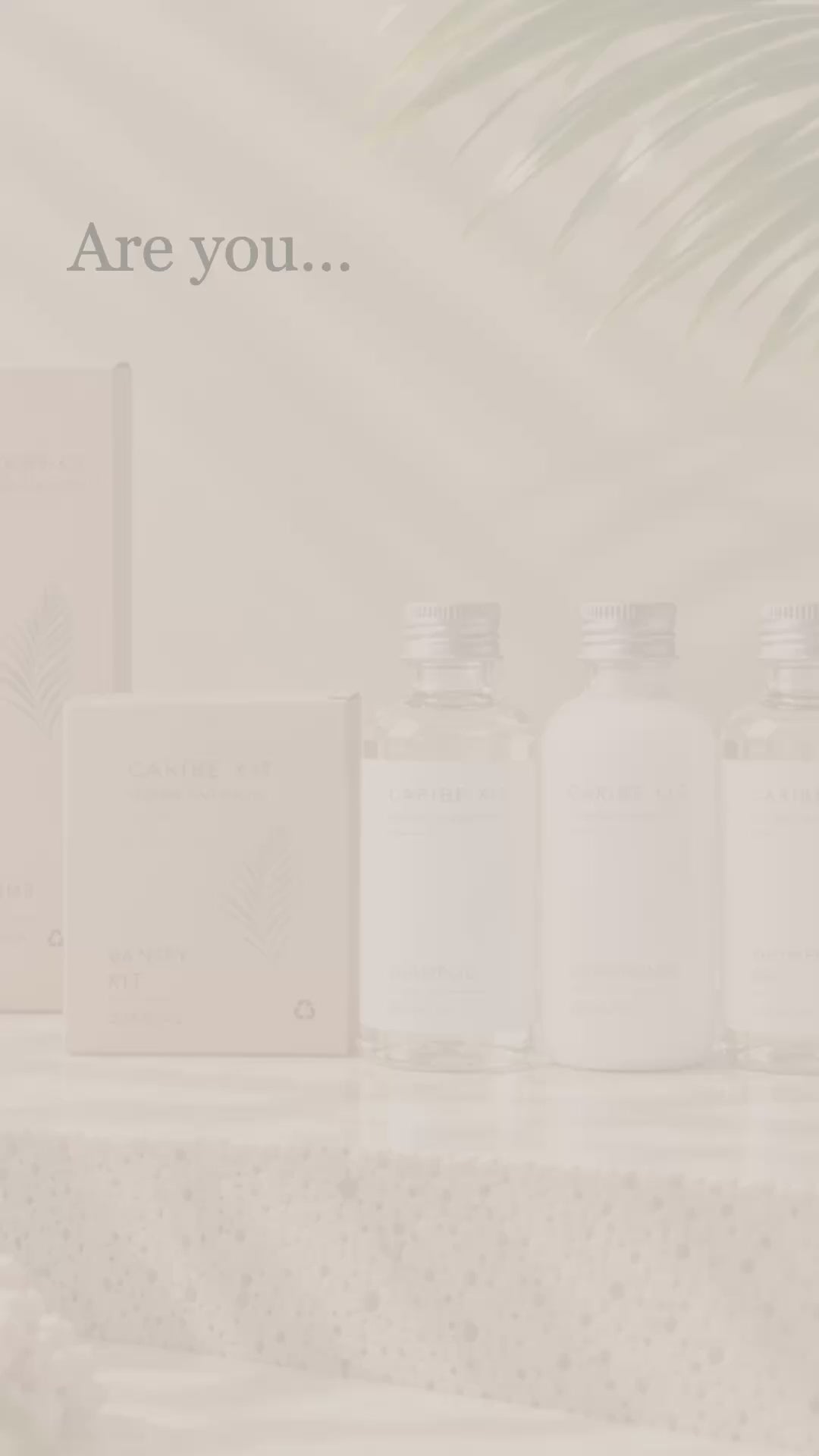 A 60-second introduction to Caribe Kit guest amenities and Private Label services.